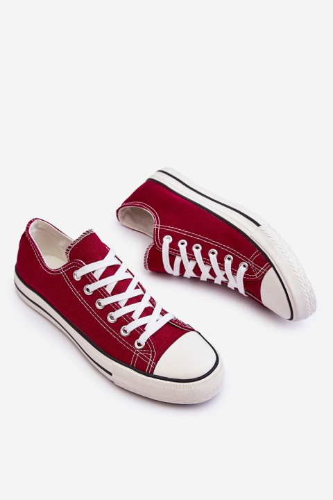 Classic Low Women's Sneakers Burgunde Vegas