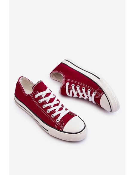 Classic Low Women's Sneakers Burgunde Vegas