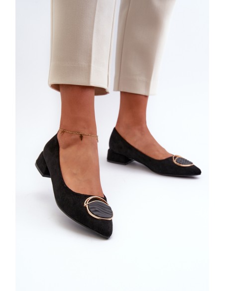 Žemakulniai bateliai, juodi