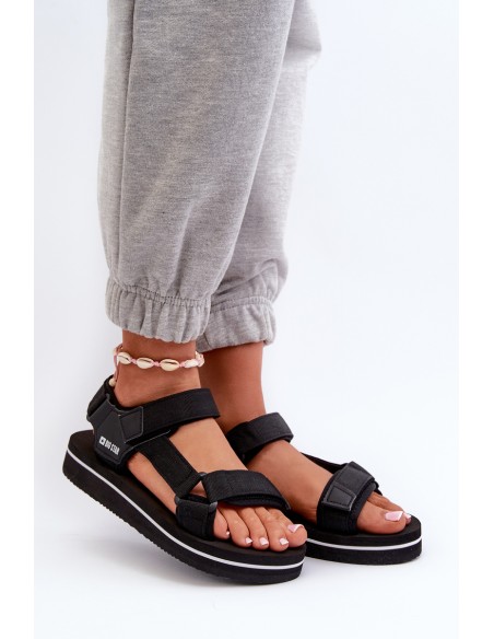 Women's Platform Sandals Big Star NN274A532 Black