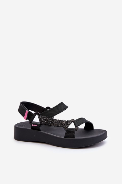 Scented Sandals with Velcro ZAXY LL285062 Black