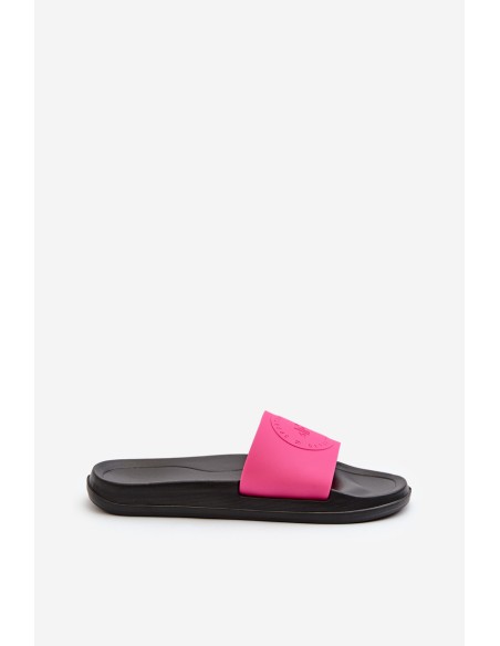 Women's Slides 4FMM00FFLIF045-55S Pink-Black