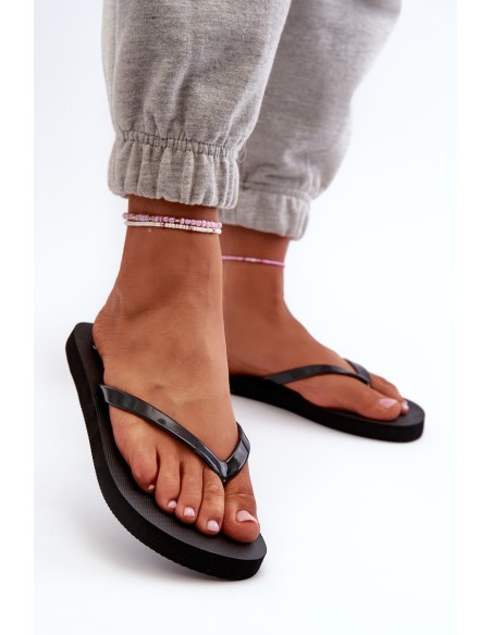 Women's Flip Flops Slippers 4FMM00FFLIF018-21S Black