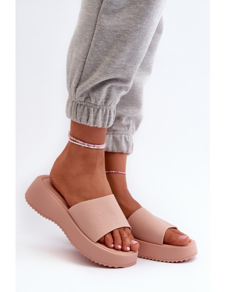 Women's Platform and Wedge Sandals in Pink Vimarils