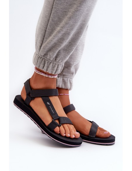 Women's Sport Sandals 4FRSS24FSANF054-23S Dark Grey