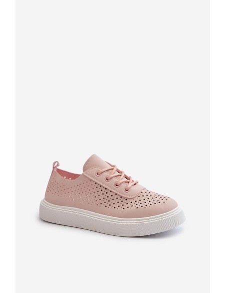 Suvarstomi platforminiai sportbačiai Pink Tanvi