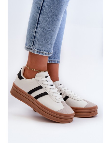 Women's Platform Sneakers White Egelia