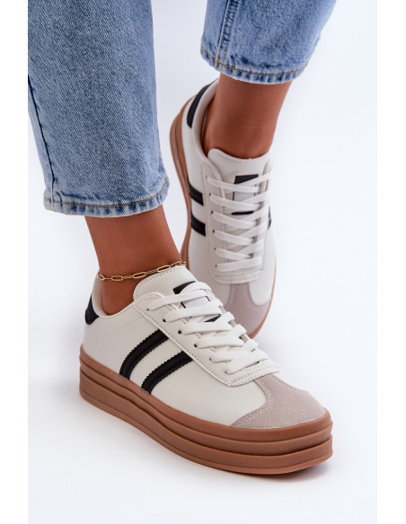 Women's Platform Sneakers White Egelia
