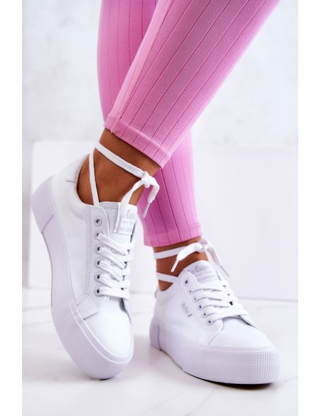 Sneakers On A Platform Lee Cooper LCW-22-31-0884L White