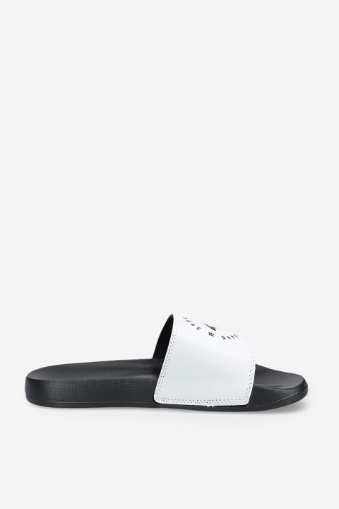 Women's Slides 4FMM00FFLIF044A-10S White-Black