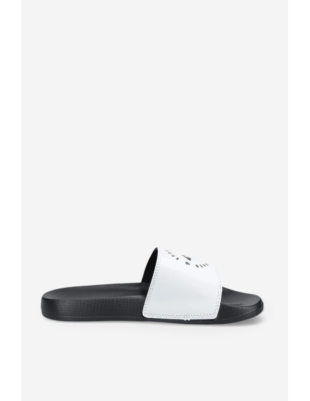 Women's Slides 4FMM00FFLIF044A-10S White-Black