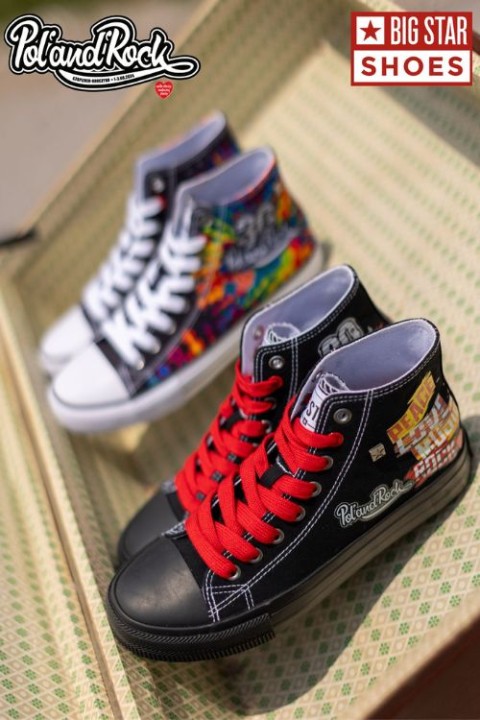 Women's sneakers - 30th Pol 'and'Rock PACYFA - PRE-SALE