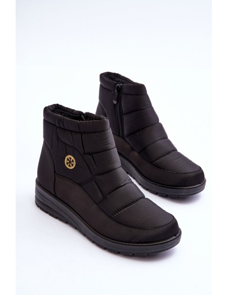 Women's Insulated Snow Boots Black Helis