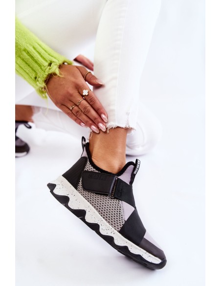 Moteriški sportbačiai Big Star pilkai juodi