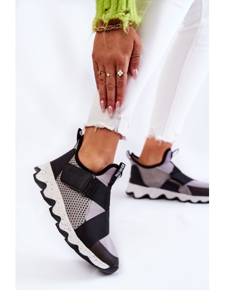 Moteriški sportbačiai Big Star pilkai juodi