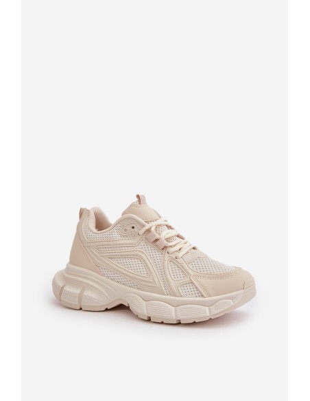 Women's Sports Sneakers Beige Timoci