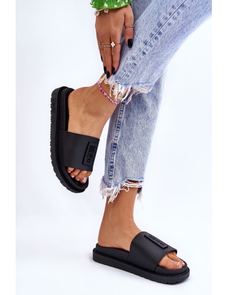 Women's Slippers Big Star LL274429 Black