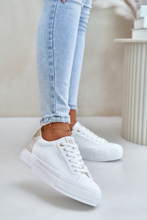 Warm Women's Platform Sneakers Big Star OO274A452 White