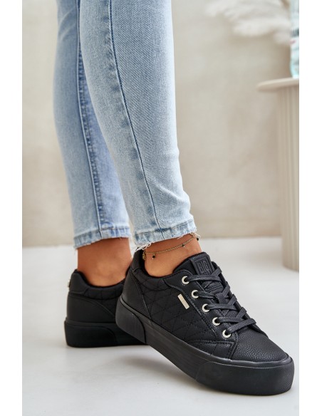 Women's Insulated Platform Sneakers Big Star OO274A465 Black