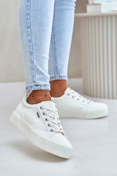 Womens Platform Sneakers Insulated Big Star OO274A464 White