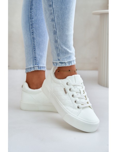 Womens Platform Sneakers Insulated Big Star OO274A464 White