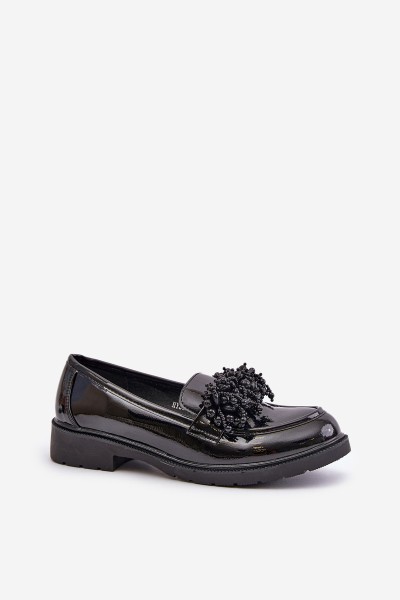 Women's Patent Loafers S.Barski HY369A Black 2