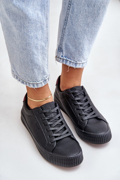 Šilti moteriški sportbačiai Big Star OO274A462 Juodi