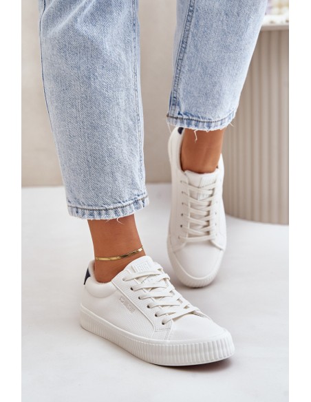 Warm Ladies Sneakers Big Star OO274A460 White