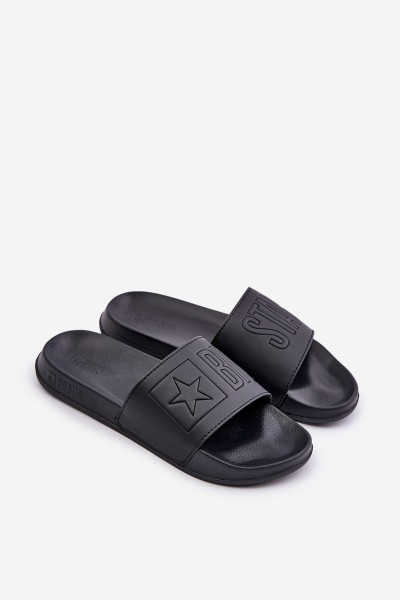 Women Foam Slippers Big Star OO274040 Black 2