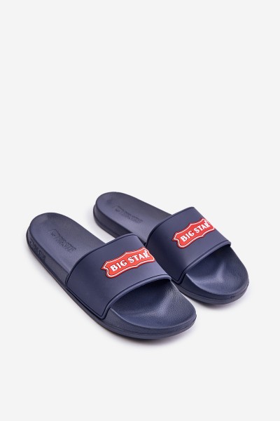 Women's Slippers Big Star OO274039 Navy Blue 2