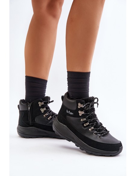 Women's Lightweight Zip Boots Black Lee Cooper LCJ-24-03-3073