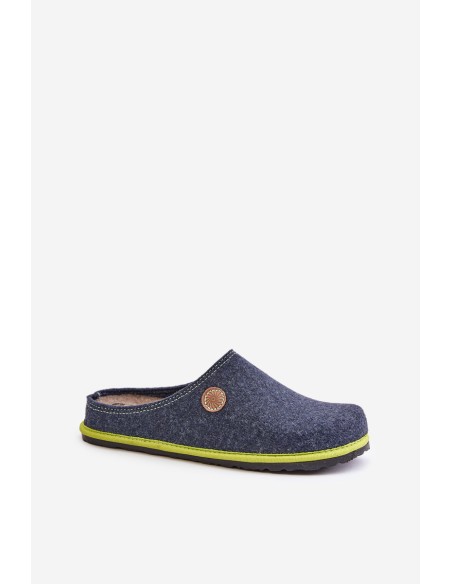 Ladies Home Footwear Slippers Inblu Navy CS000039