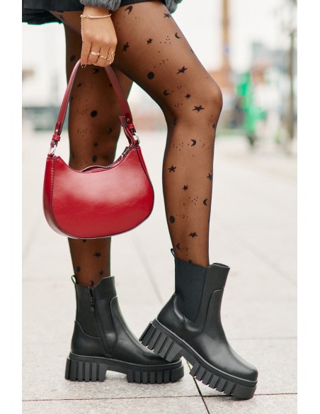 Ankle Boots Insulated With Zipper S.Barski HY42-975 Black