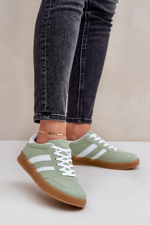 Women's Low Sneakers Green Ennorwen