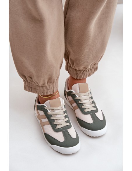 Low Sneakers Women's Beige-Green Eezore
