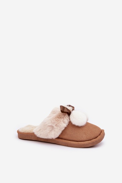 Women's Slippers With Fur Camel Nartani 2