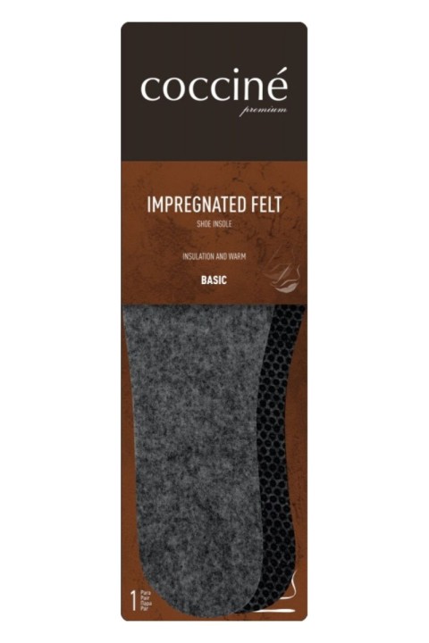 Coccine Felt Insole Impregnated Large Foot For Cutting 47-50