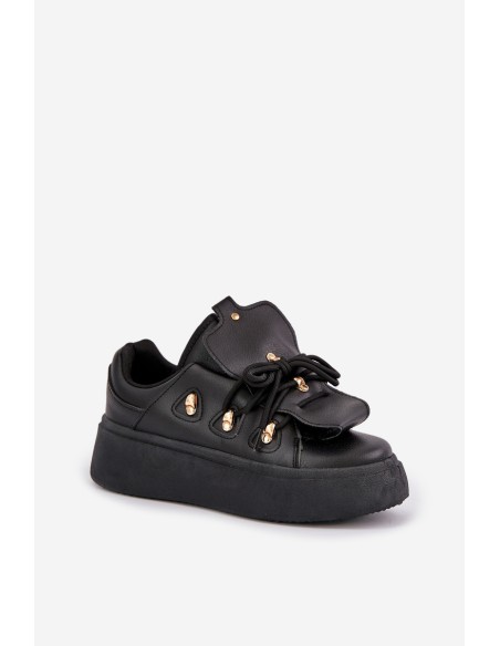 Women's Sneakers On Platform Black Dolistana
