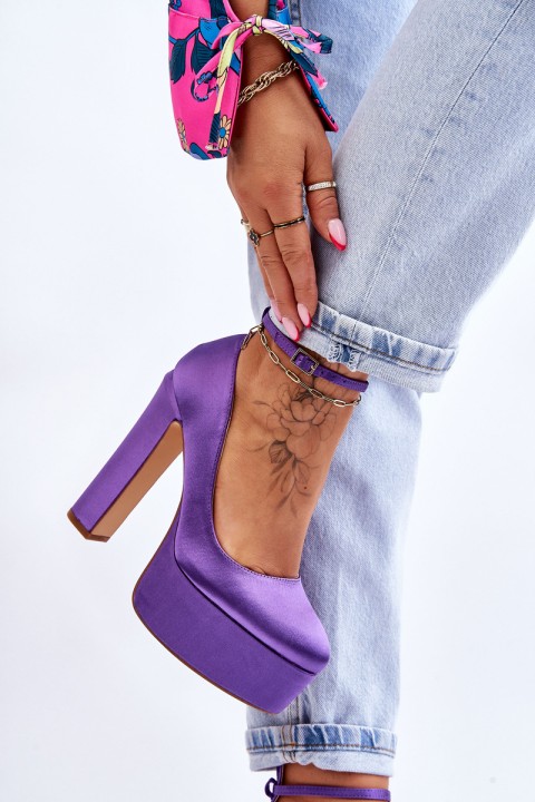 Fashionable High Heel Pumps Violet Hayden