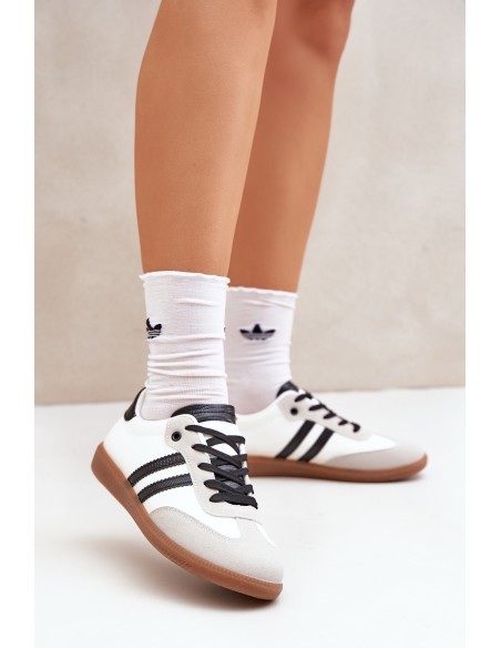 Low Sneakers Women's Black-White Loredis