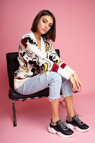 Sportiniai moteriški batai su gyvatės odos raštu 2