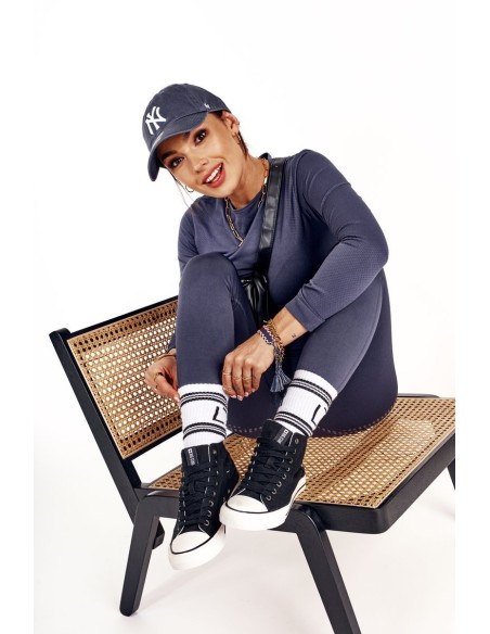 Women's High Sneakers Big Star DD274330 Black