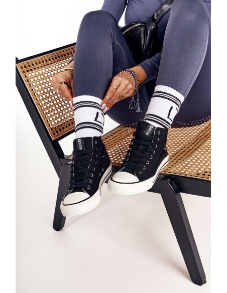 Women's High Sneakers Big Star DD274330 Black