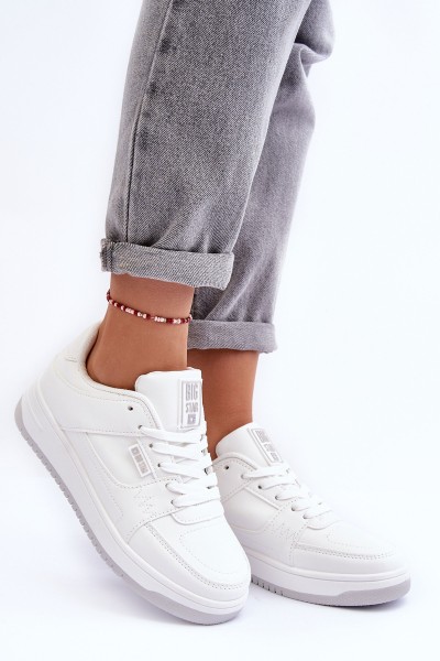 Women's Sport Shoes Sneakers Big Star MM274354 White 2