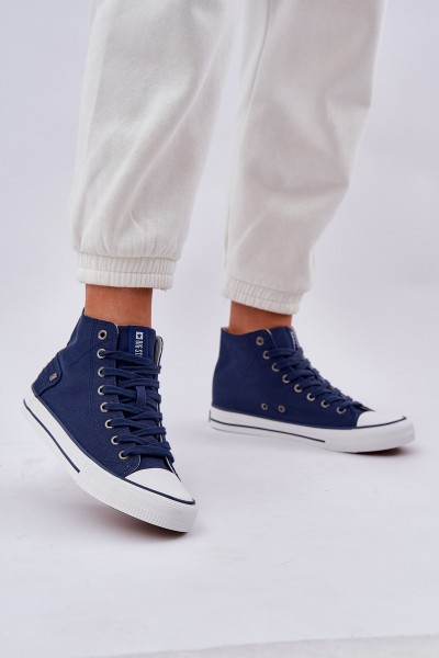 Moteriški aukštakulniai sportbačiai Big Star DD274333 Tamsiai mėlyni