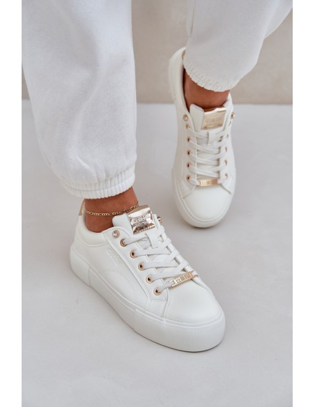 Ladies Sneakers Big Star NN274211 White