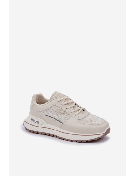 Ladies Sneakers Big Star NN274A088 Light Beige