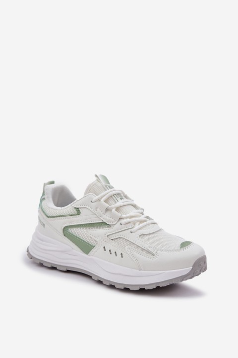 Ladies Sports Shoes Big Star NN274A095 HI-POLY SYSTEM White-Green