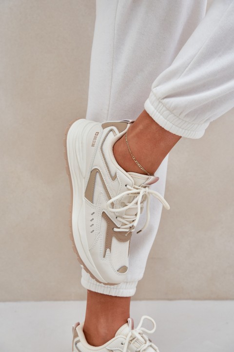 Moteriški sportiniai batai Big Star NN274A096 HI-POLY SYSTEM smėlio spalvos