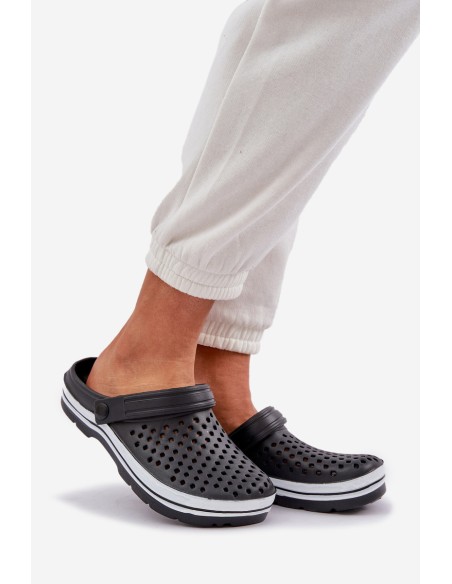 Lightweight Foam Ladies Slippers Black Ardanica